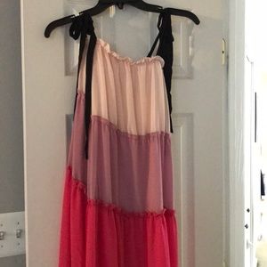 Way cute adjustable shoulder sundress